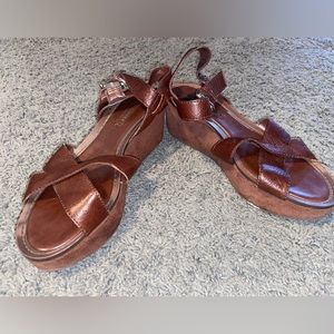 Nine West Wedge Sandals